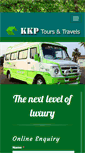 Mobile Screenshot of kkptravels.com